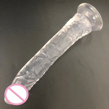 "PleasureMax" – Dildo Réaliste avec Vibromasseur et Ventouse pour Stimulation Anale et Vaginale