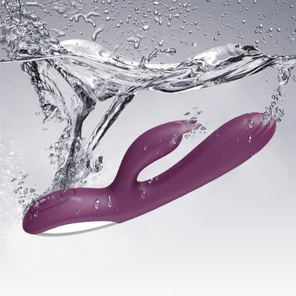 "Rabbit Bliss" – Vibrateur G-Spot et Clitoris à Double Moteur