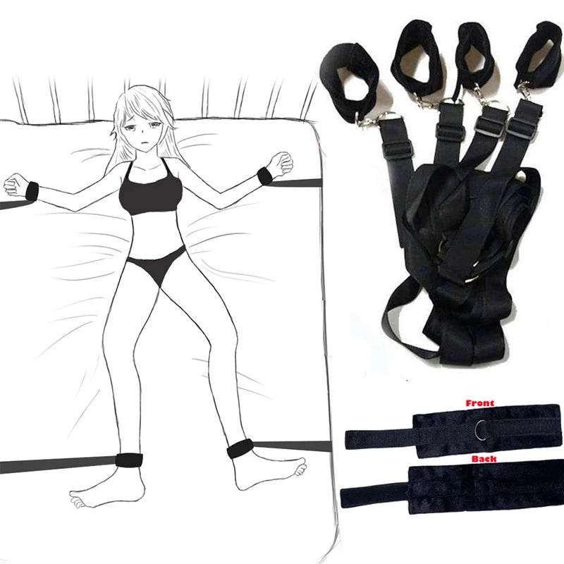 Kit de Restriction BDSM – Expériences Sensuelles et Jouissives