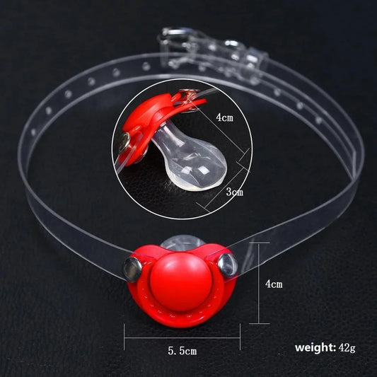 Gag Tétine BDSM - Accessoire Sensuel & Fétichiste