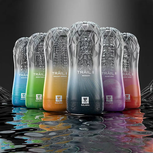"PAQIN CrystalGrip" – Masturbateur Transparent à Effet Ventouse pour Entraînement à l’Endurance