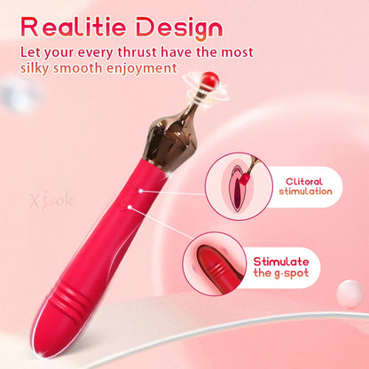 "G-Quick" – Vibrateur G-Spot avec Double Moteur pour Femmes