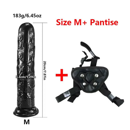 "DynaStrap" – Strap-On Ajustable & Stimulation Maximale