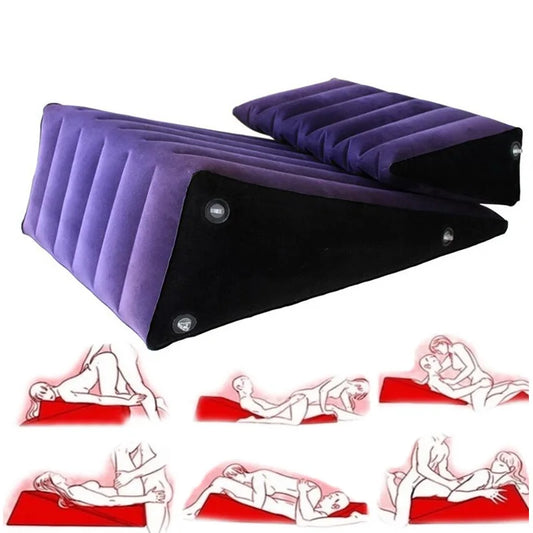 Coussin Érotique Gonflable - Sofa Intime pour Couples