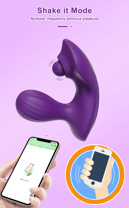 "WigglePulse" – Vibrateur Bluetooth avec Tête Mouvante et Stimulation du G-Spot