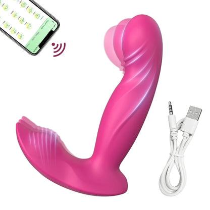 "AppPulse" – Vibrateur Bluetooth avec Thrusting et Stimulation G-Spot