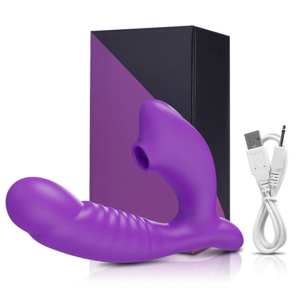 "Suck & Vibe" – Vibrateur Sucette avec Stimulation Clitoridienne et G-Spot