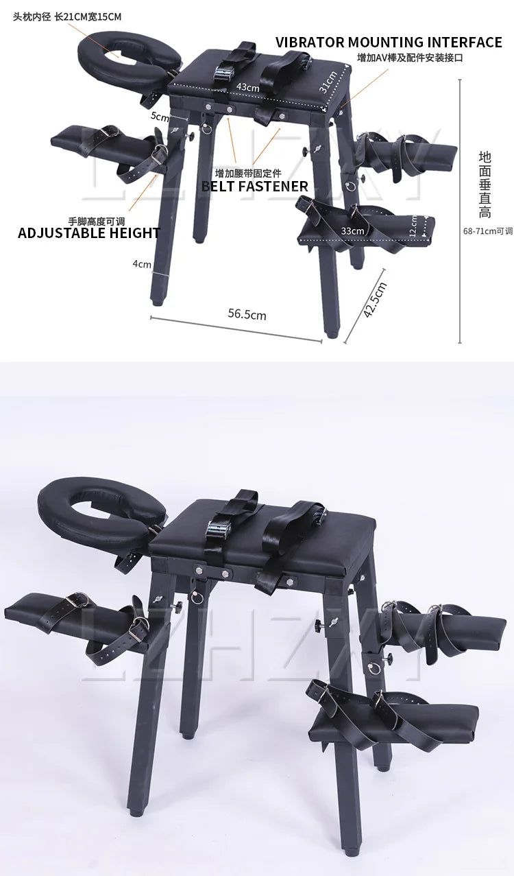 OctoX – Chaise Érotique Polyvalente pour BDSM & Plaisirs en Couple
