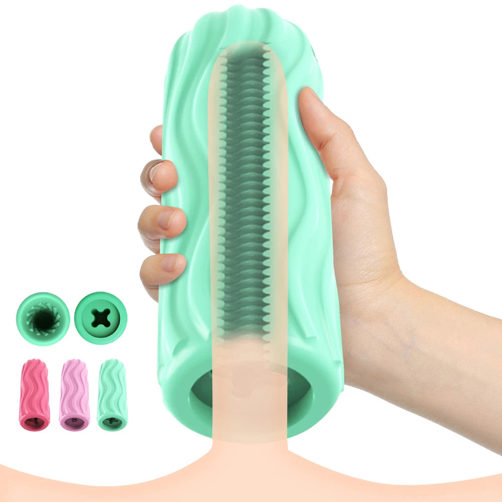 "Lealuxes PocketEgg" – Masturbateur Œuf Ultra-Réaliste en Silicone Médical