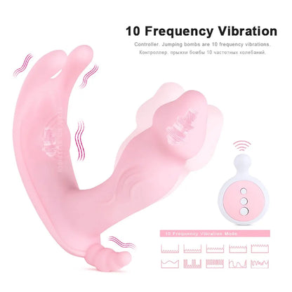 "Secret Pulse" – Vibromasseur Discret Télécommandé