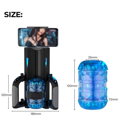 "THRUSTING-PRO" – Masturbateur Automatique à Poussée Rapide