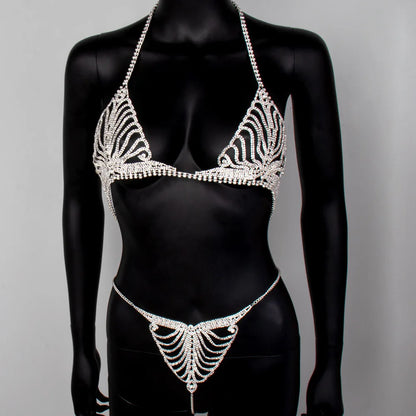 Crystal Maze – Ensemble Strass & Transparence