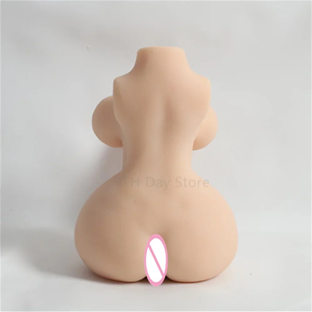 "TransFusion Duo" – Torse Masturbateur 2-en-1 avec Vagin  Dildo Réaliste