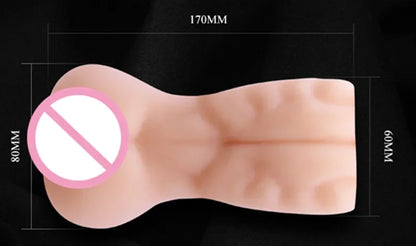 "TransFusion Duo" – Torse Masturbateur 2-en-1 avec Vagin  Dildo Réaliste