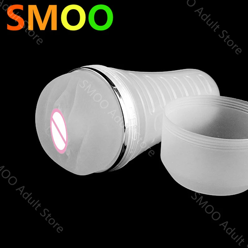 "Flesh the Light" – Vagin Artificiel Transparent Ultra-Réaliste pour Masturbation Manuelle