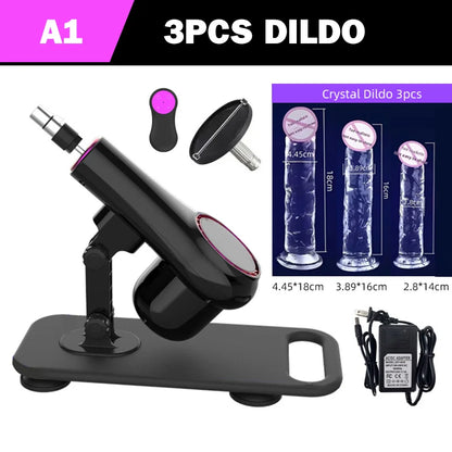 Machine de Plaisir Télécommandée – 60mm de Poussée