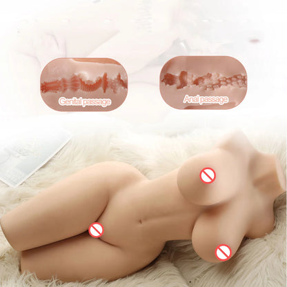 "Maya – Love Doll à Seins Généreux et Double Canal"