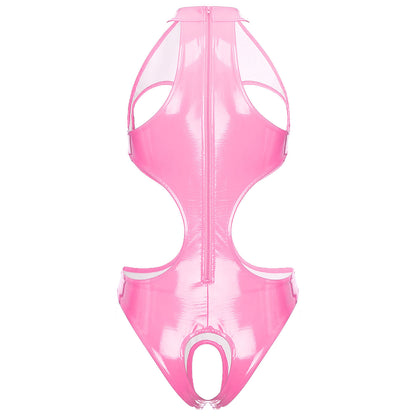 Midnight Desire – Body Vinyle Ouvert Ultra Sexy