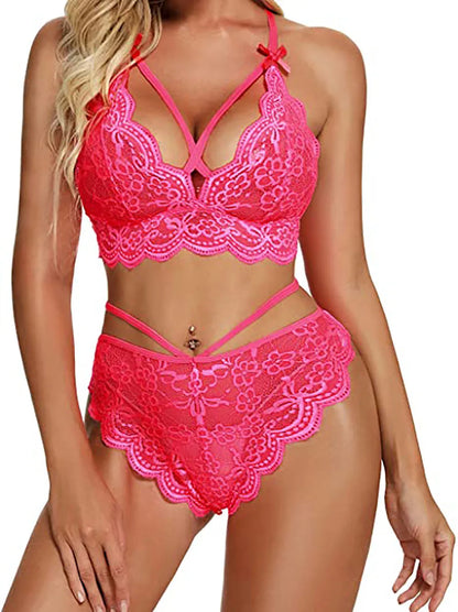 "Passion Élégante" – Ensemble Lingerie Sexy en Dentelle