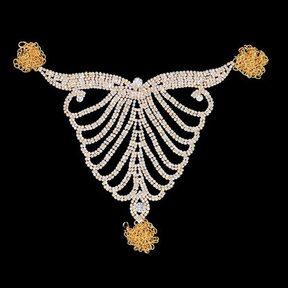 Crystal Allure – Ensemble String & Chaîne de Taille